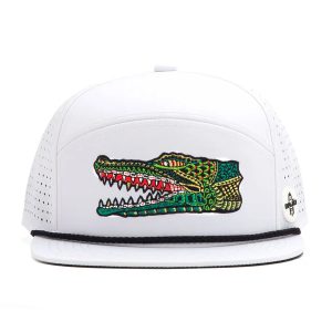 Gator Head - Performance Flat Brim Hat