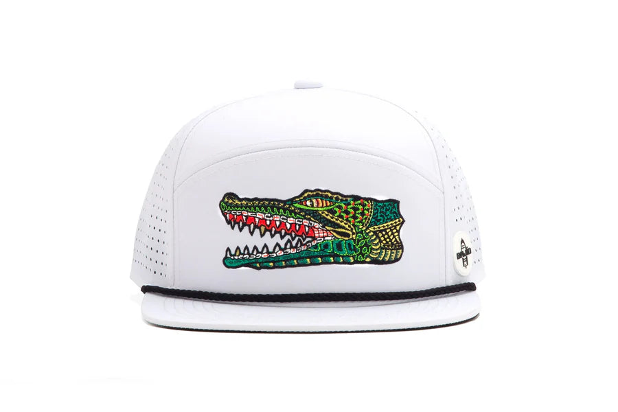 Gator Head - Performance Flat Brim Hat