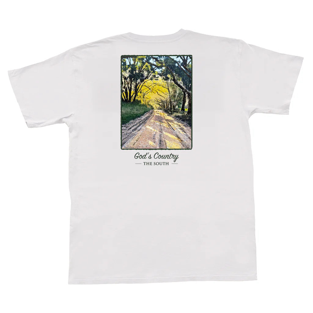God's Country Short Sleeve Pocket Tee - Oyster
