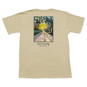 God's Country Short Sleeve Pocket Tee - Weathered Gold