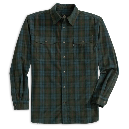 Darden Corduroy Shirt - Midnight