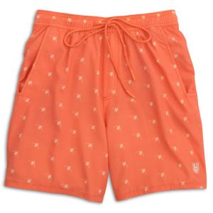 Ebb Tide Ducks Swim Trunk - Coral