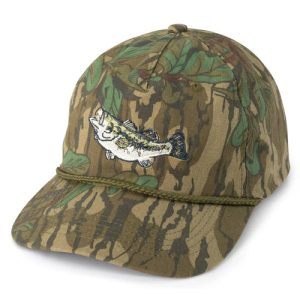 Bass 5-Panel Rope Hat - Greenleaf Camo