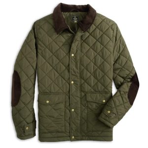 Evans Quilted Jacket - Olive