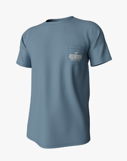 Vintage Tee Short Sleeve Pocket Tee - Mountain Spring - Image 2