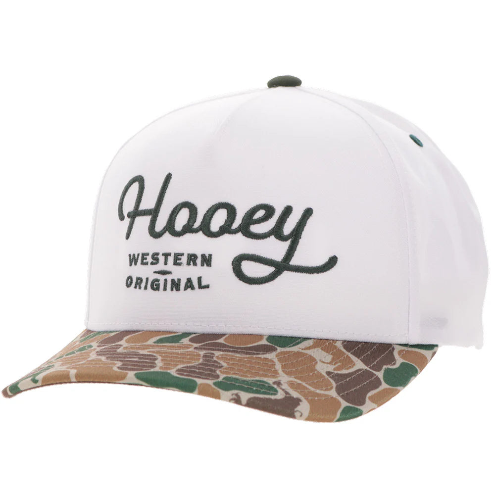 "OG" Hooey Hat - White/Camo