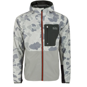 Ultra-Lite Backwaters Waterproof Stretch Jacket - Old School Monument