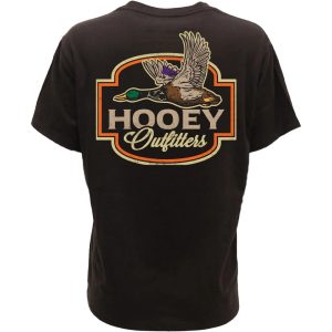 Flocked Shot T-Shirt - Dark Brown