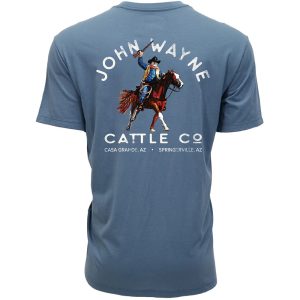 John Wayne Cattle Co. T-Shirt - Dark Denim