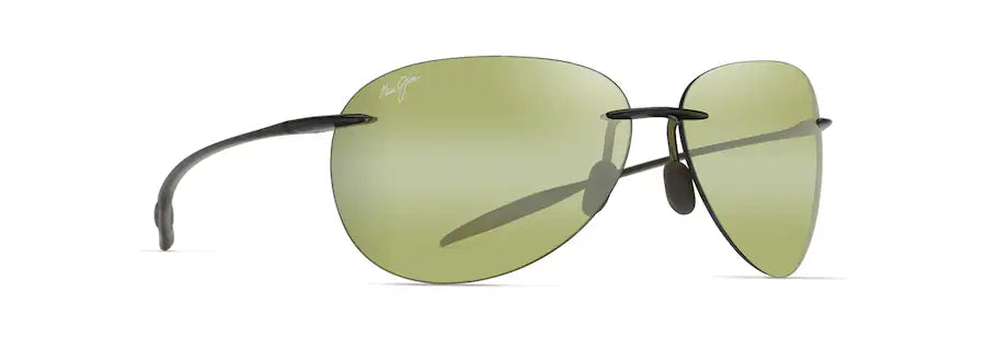 Sugar Beach Shiny Transparent Khaki Green w/ Maui HT™ Lenses