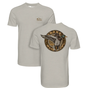 Circle Mallard Tee SS - Cobblestone Light Heather