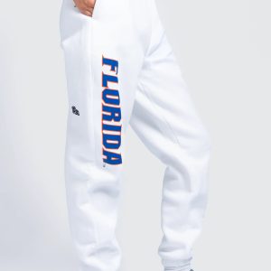 University of Florida Basic Sweats - White