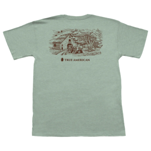 Heritage Farm Short Sleeve Pocket Tee - Heathered Sage