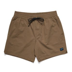 Salado Shorts - Seersucker - Morel