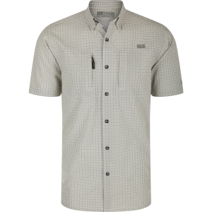Classic Seersucker Grid Check - Desert Sage