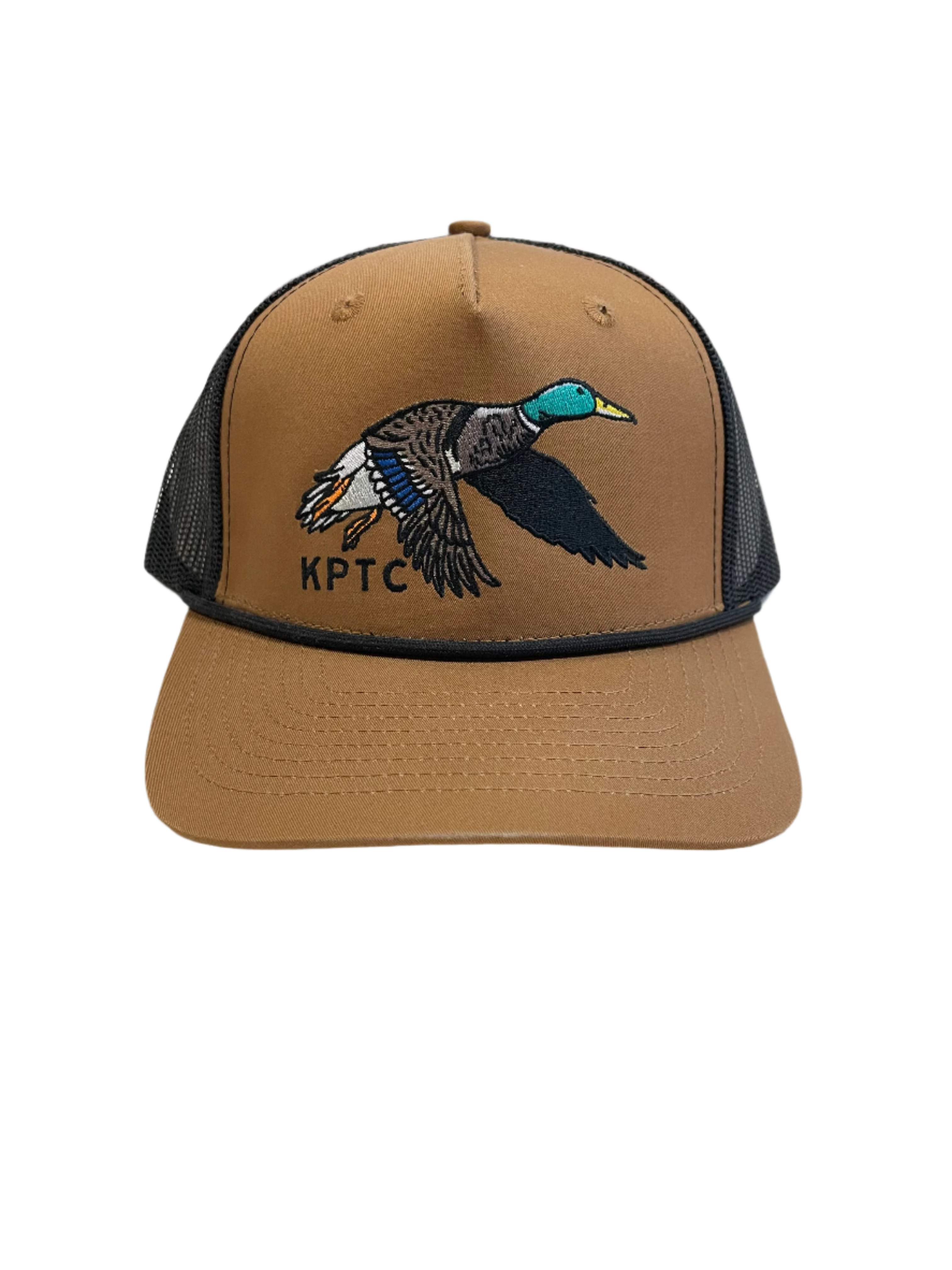 Flying Mallard Hat - Caramel/Black