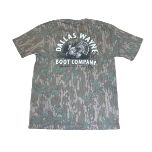 Dallas Wayne Camo Heritage Tee - Turkey - Mossy Oak Greenleaf