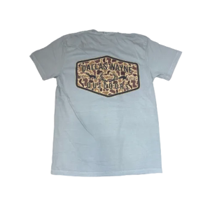 Dallas Wayne Field Tee - Camo Badge - Bay