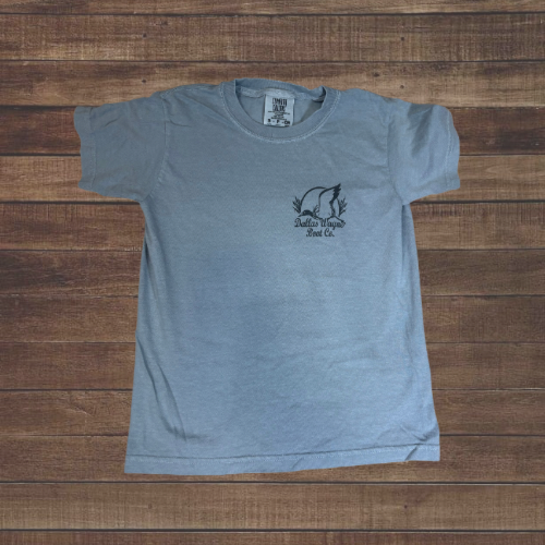 Youth Dallas Wayne Field Tee - Dove Load - Granite - Image 2