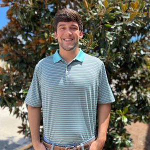 Collins Stripe Polo - Polar Mint