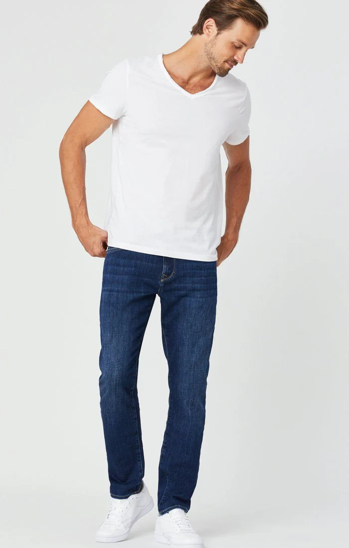 Zach Dark Feather Blue