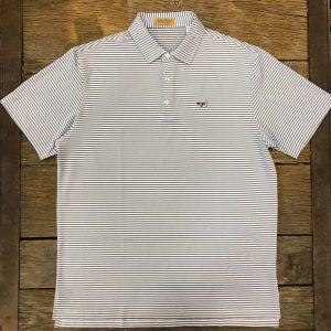 Pointer Performance Polo - White/Periwinkle