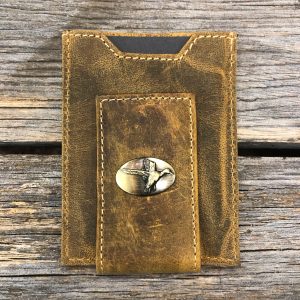 Mallard Vintage Tan Front Pocket Wallet