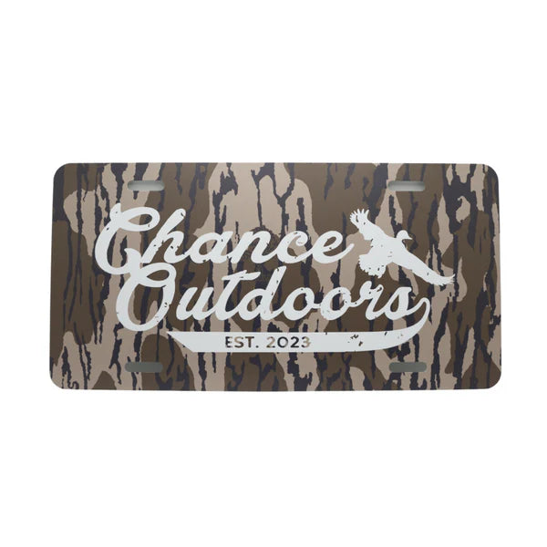 Chance Outdoors Bottomland License Plate