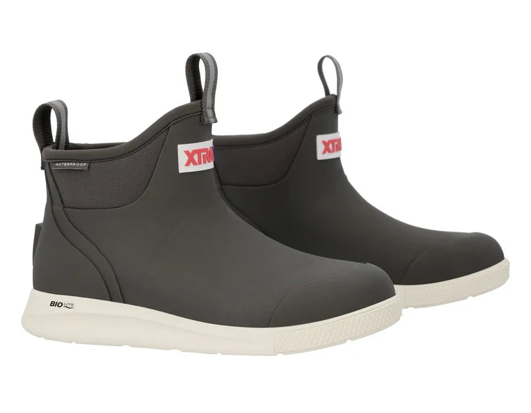 Women's 6 in Ankle Deck Boot Sport - Dark Gull Gray - Image 5
