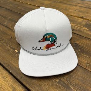 Wood Duck Head - Whiteout