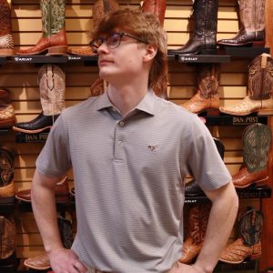 Pointer Performance Polo - Silver/Pink