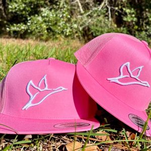 Icon Embroidered - Trucker - Pink/White