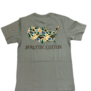 USA Standout Camo Tee - Driftwood