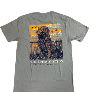 Boykin Outdoor Traditions Tee - Hurricane Grey