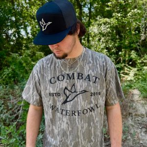 Mossy Oak Bottomland Washed Out Vintage Logo Tee