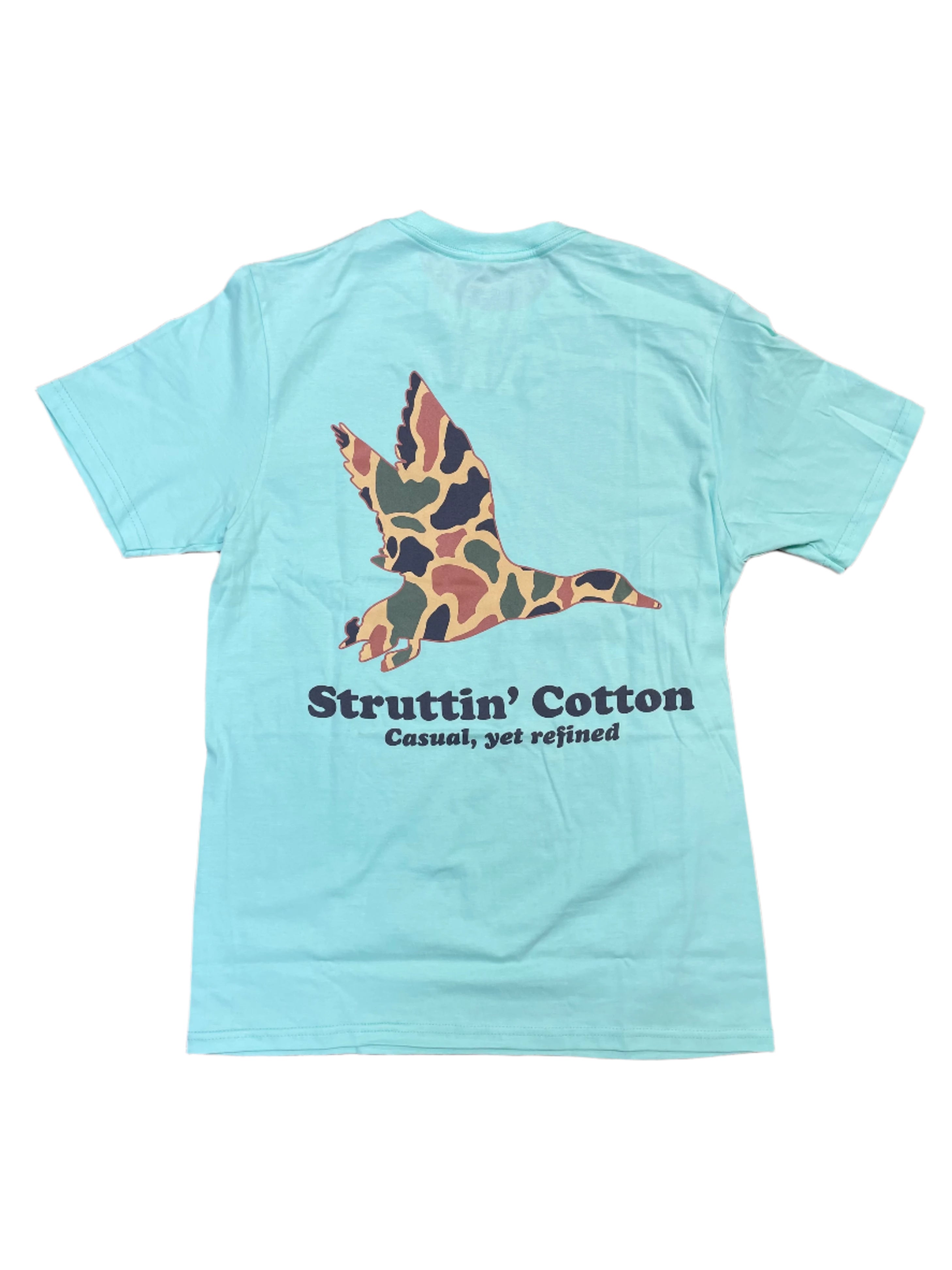 Old School Mallard Tee - Mint