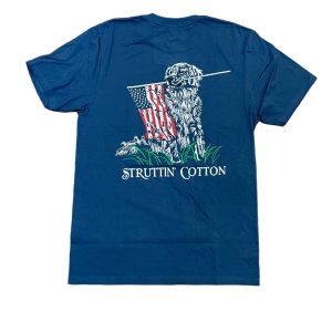 Golden Patriot Tee - Navy