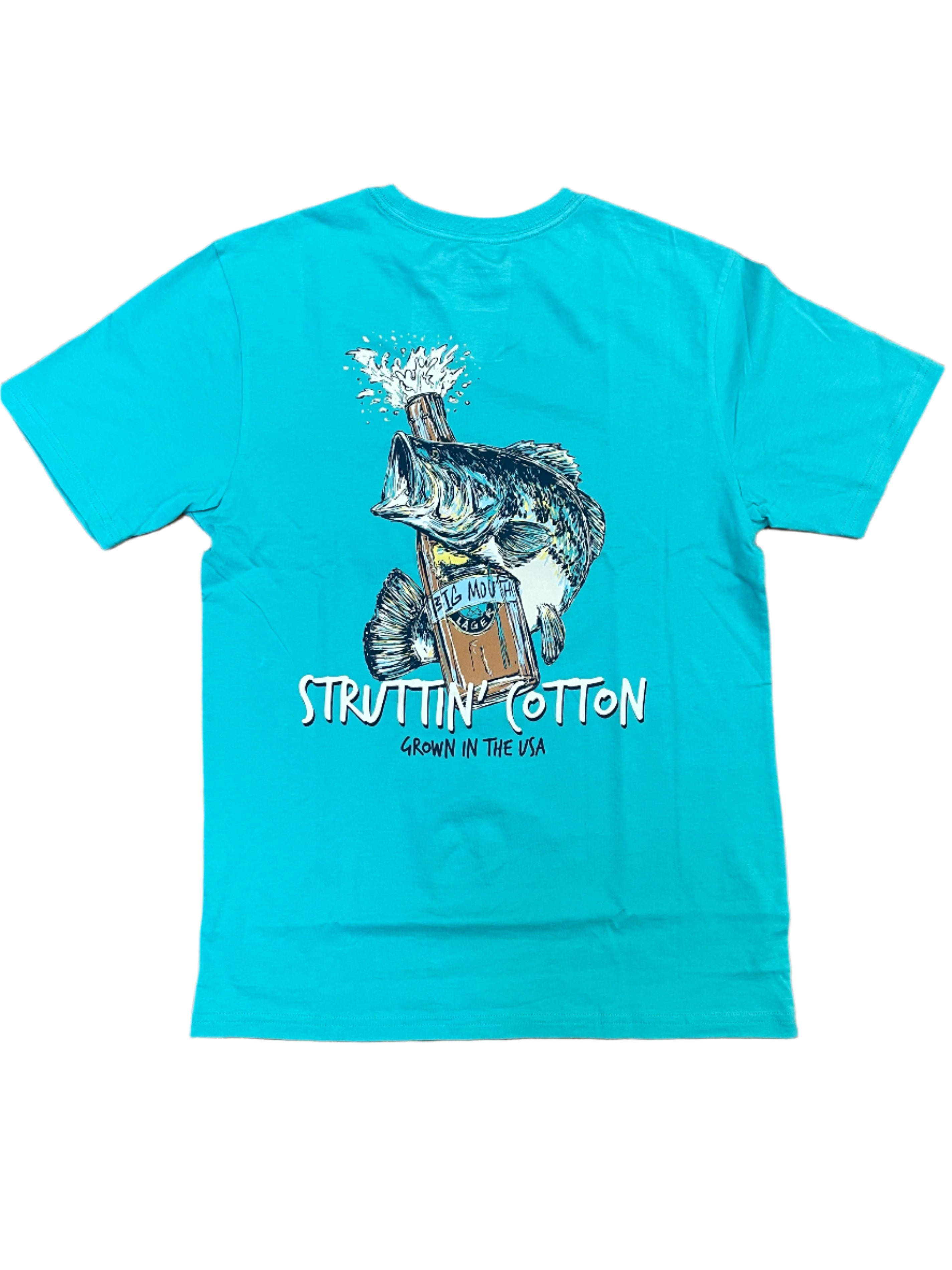 Big Mouth Lager Tee - Seafoam