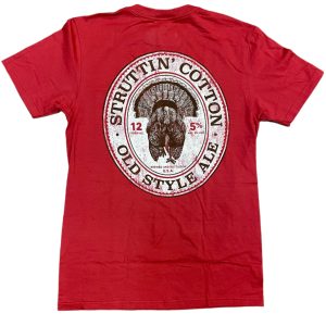 Old Style Turkey Ale Tee - Lighthouse Red
