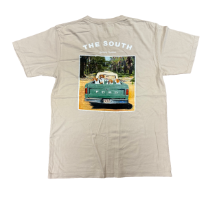 American Co Dog Days Short Sleeve Pocket Tee - Oatmeal