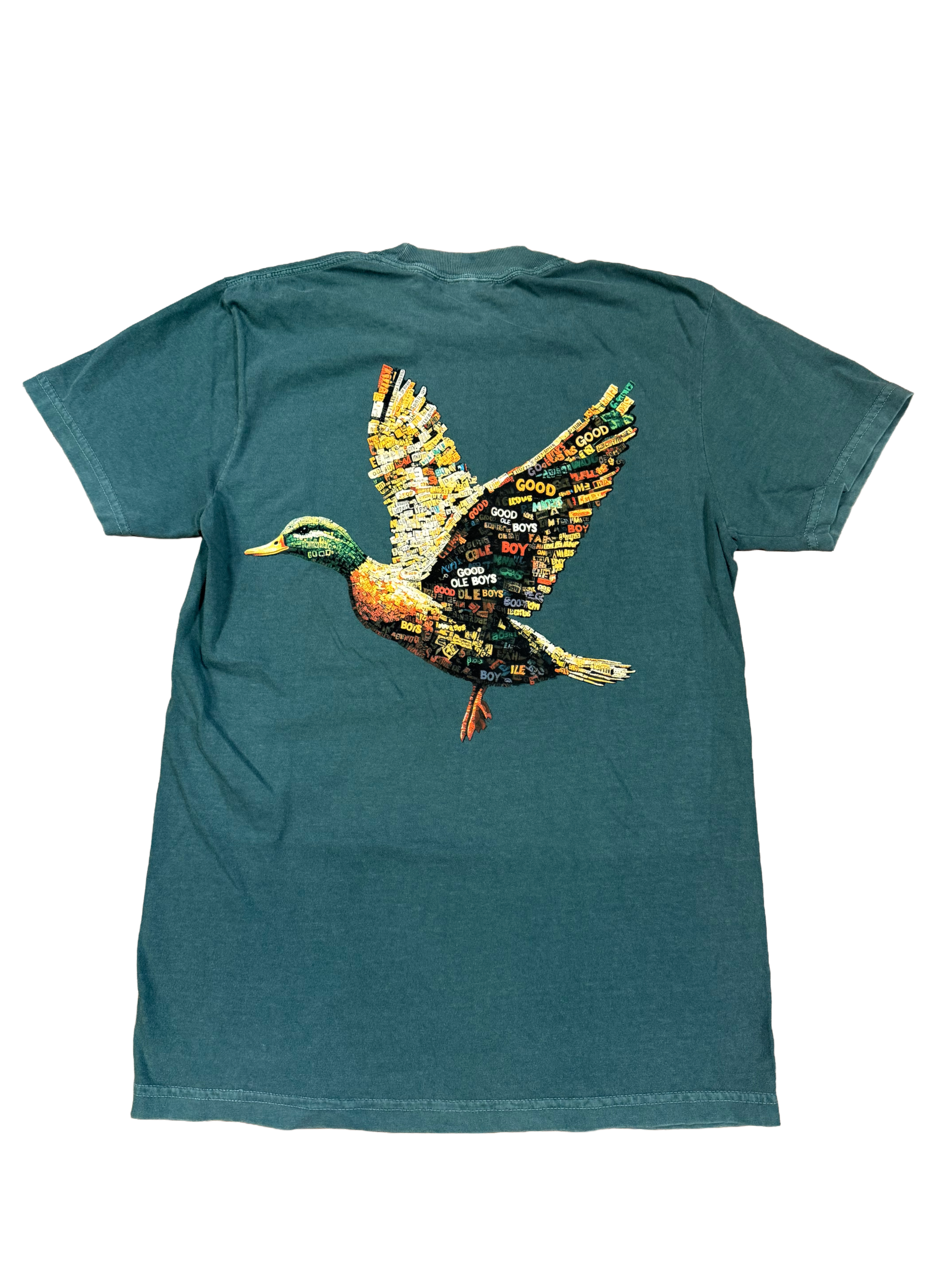 Mallard Mosaic Tee - Blue Spruce