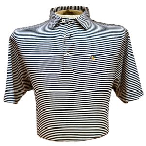 Mallard Performance Polo - Navy/White