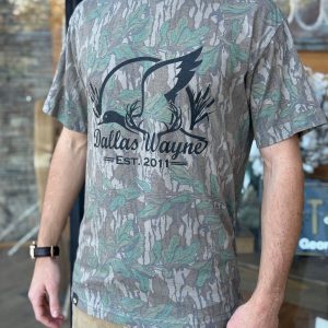 Mossy Oak Greenleaf Tee - Dallas Wayne Logo