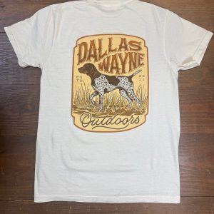 Dallas Wayne Field Tee - Pointer - Ivory
