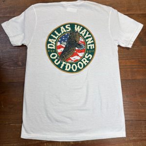 Dallas Wayne Field Tee - Freedom Flight - White