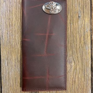 Wrinkle Leather Roper Wallet - Lab Concho