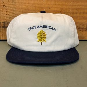 True American 84 Cotton Hat - Khaki & Navy