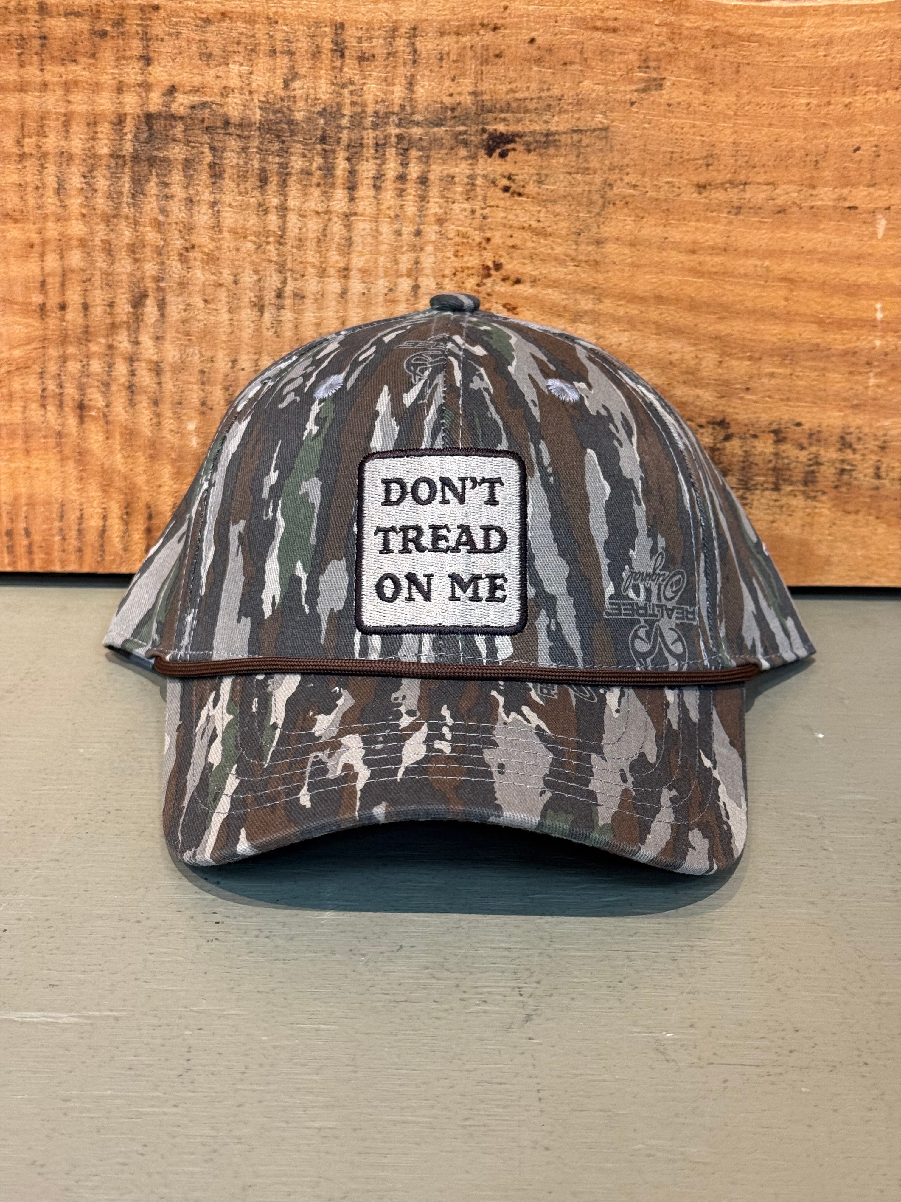 Don't Tread On Me Bottomland Camo Cotton Hat