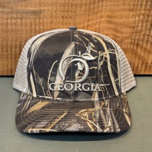 Original Georgia Peach Mesh Back Trucker Hat - Max 5 Camo