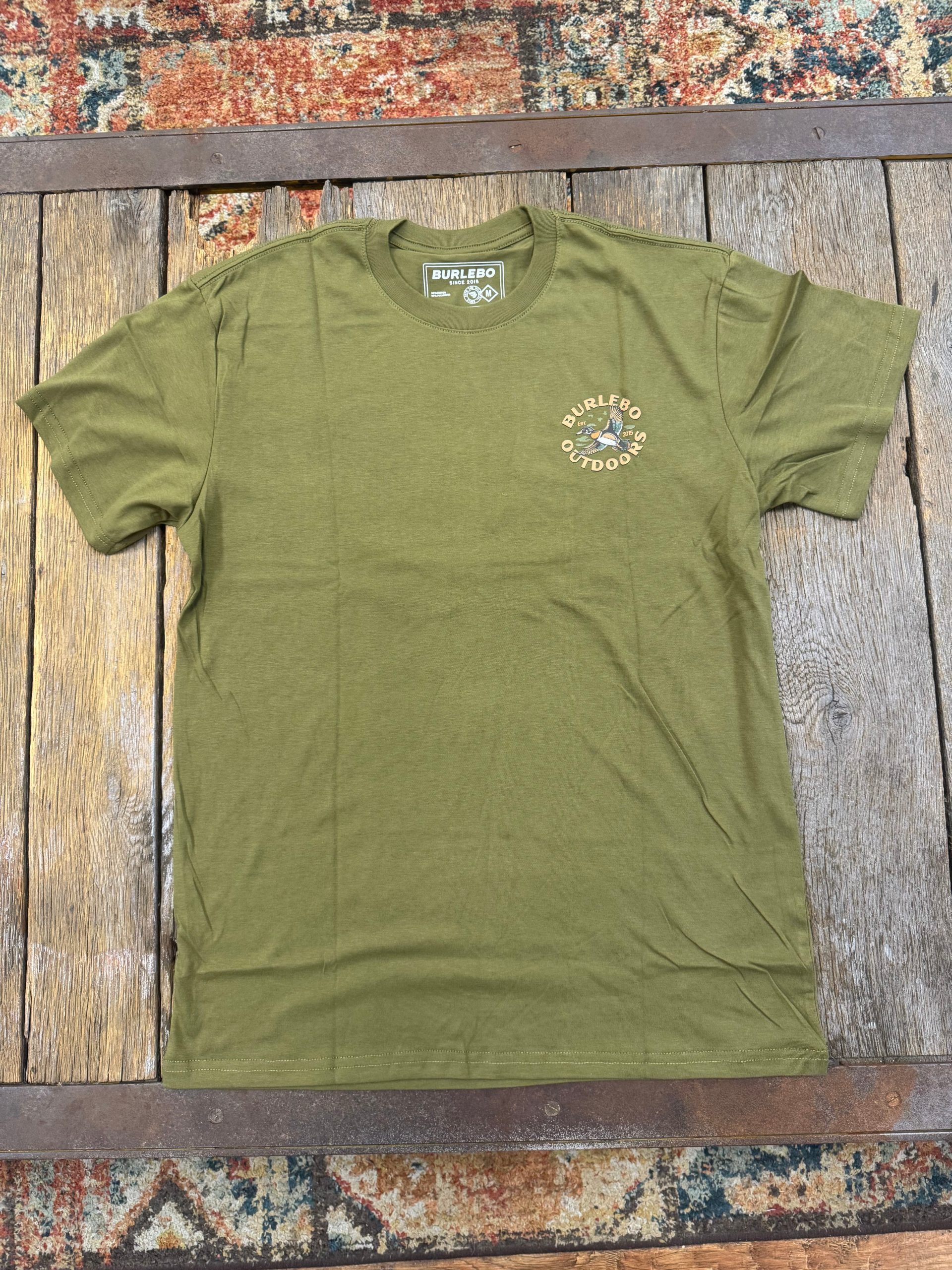Short Sleeve Tee - Wood Duck - Hunter Green - Image 2
